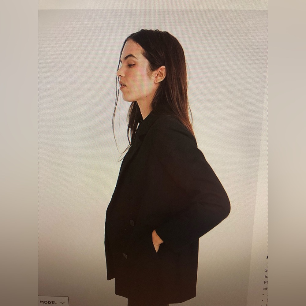 Madewell Caldwell Double Breasted Blazer size S - Picture 3 of 16